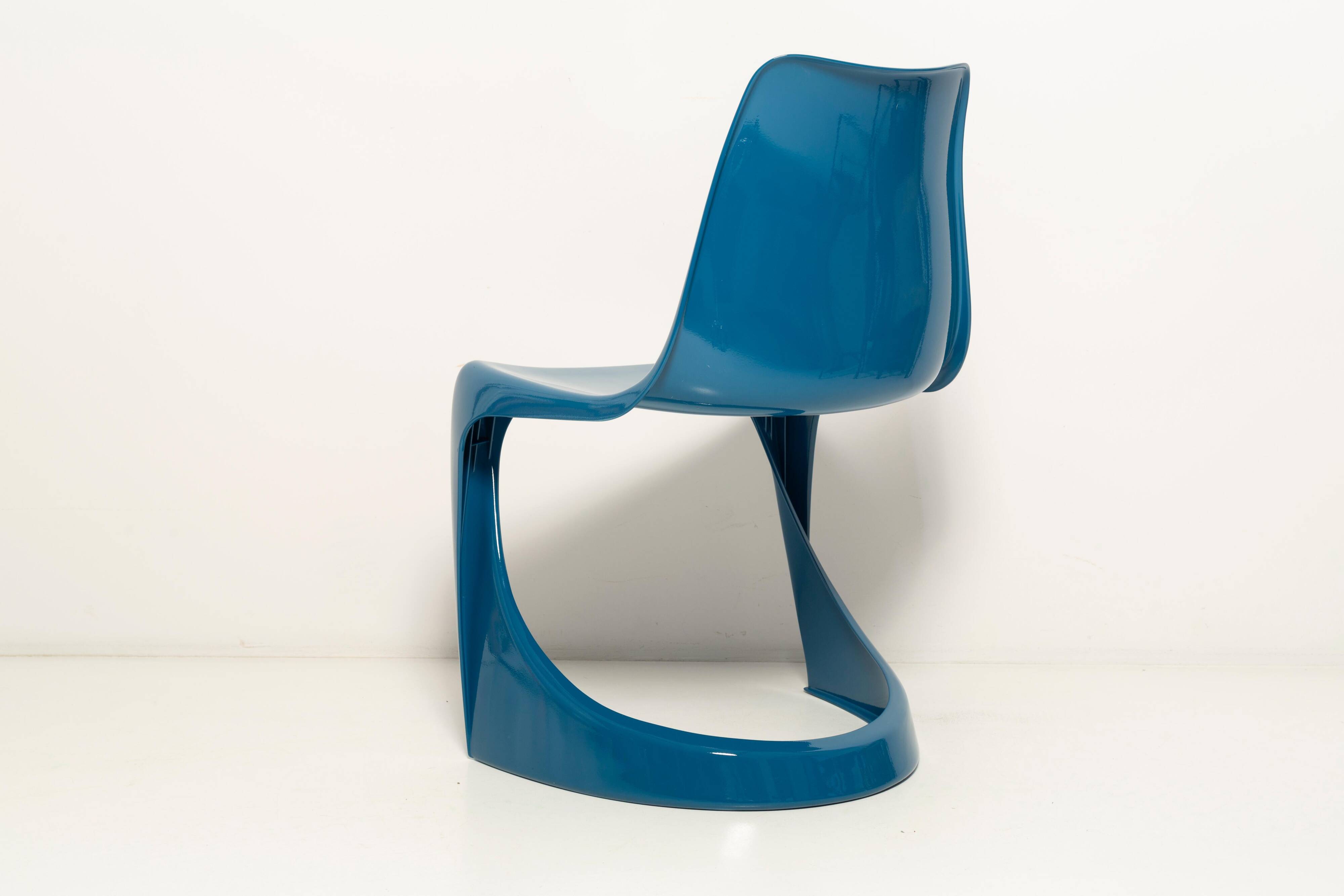 Mid-century blue sea Cado chair, Steen Østergaard, Europe, 1960s