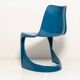 Mid-century blue sea Cado chair, Steen Østergaard, Europe, 1960s