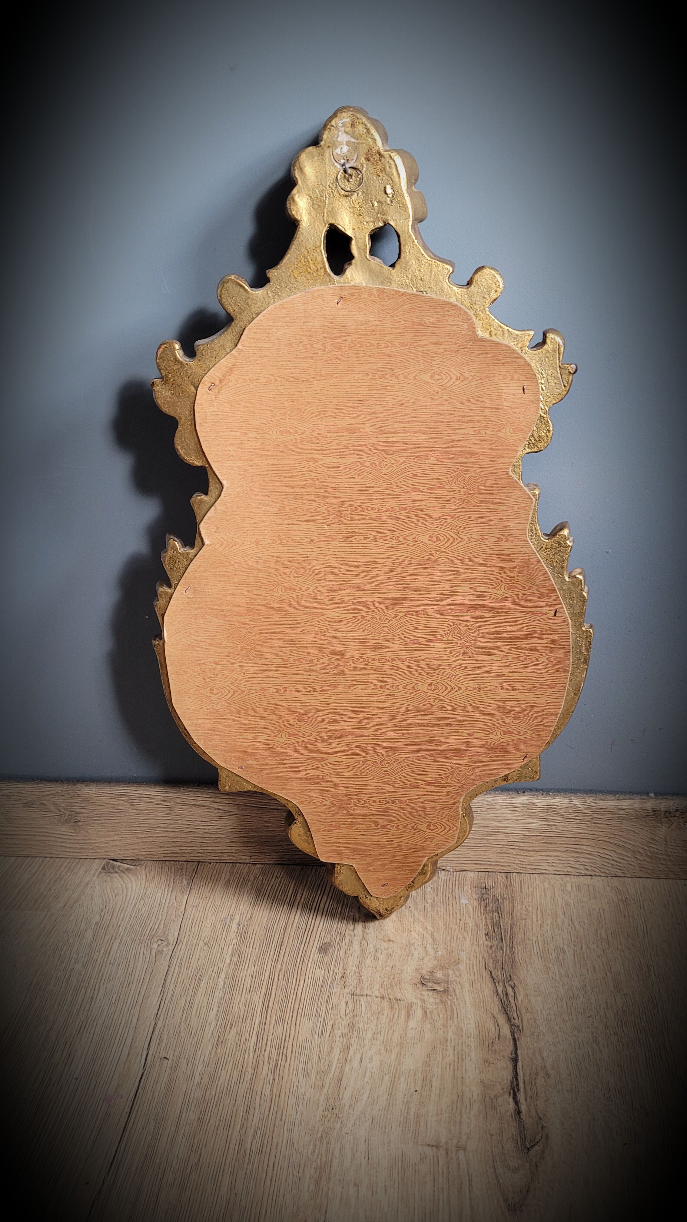 Mirror 48x28 gilded with leaf