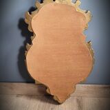 Mirror 48x28 gilded with leaf