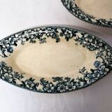 Old raviers, small dishes oval armer