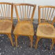 6 chaises baumann de bistrot