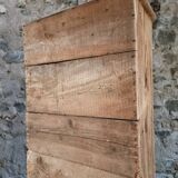 Antique French workshop cupboard – 1900-1920 – Narrow bonnetière