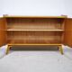 Buffet en noyer des années 1960, style milieu de siècle