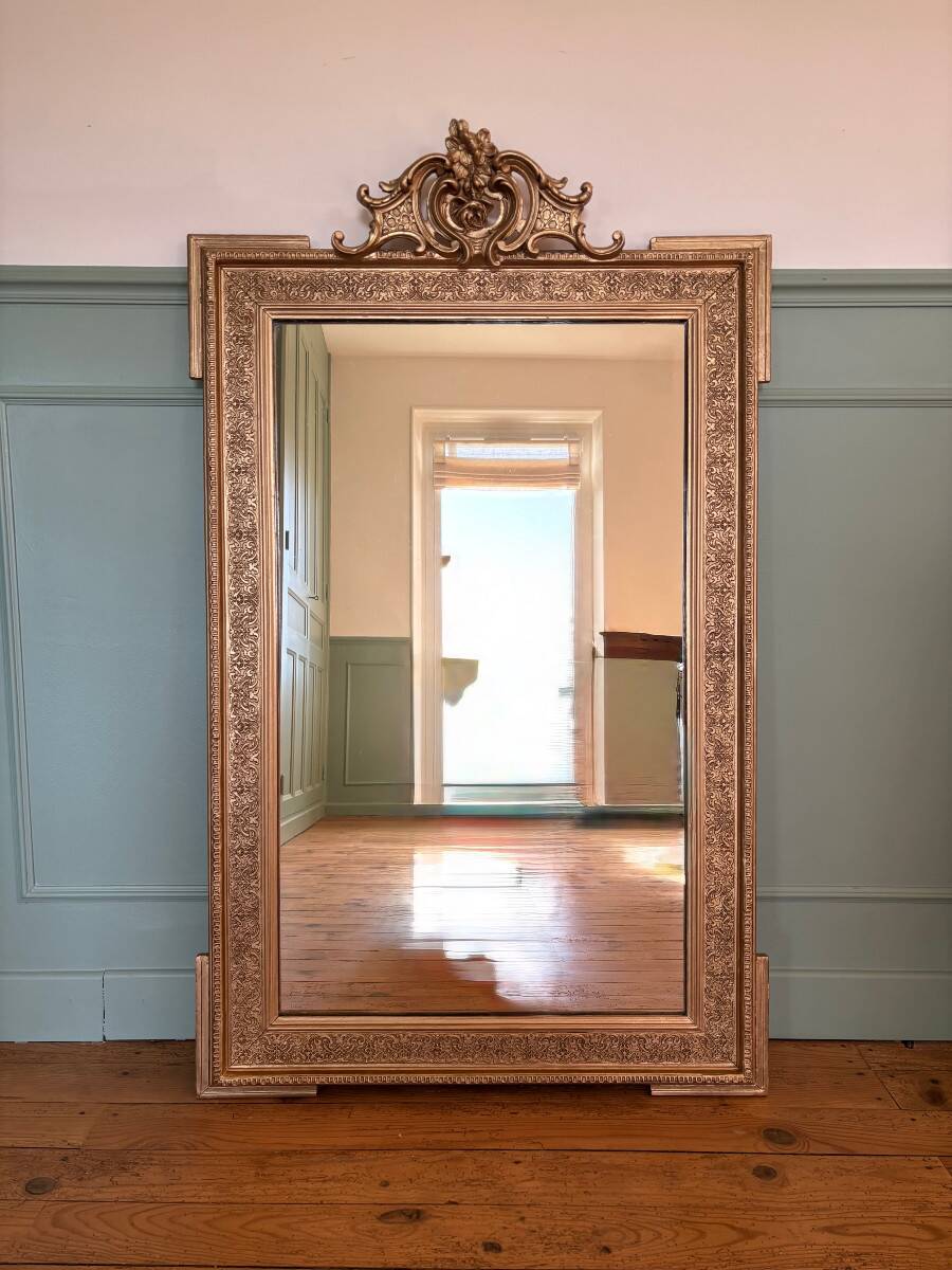 Miroir Napoléon III à fronton