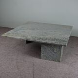 Modern mid-century granite coffee table
