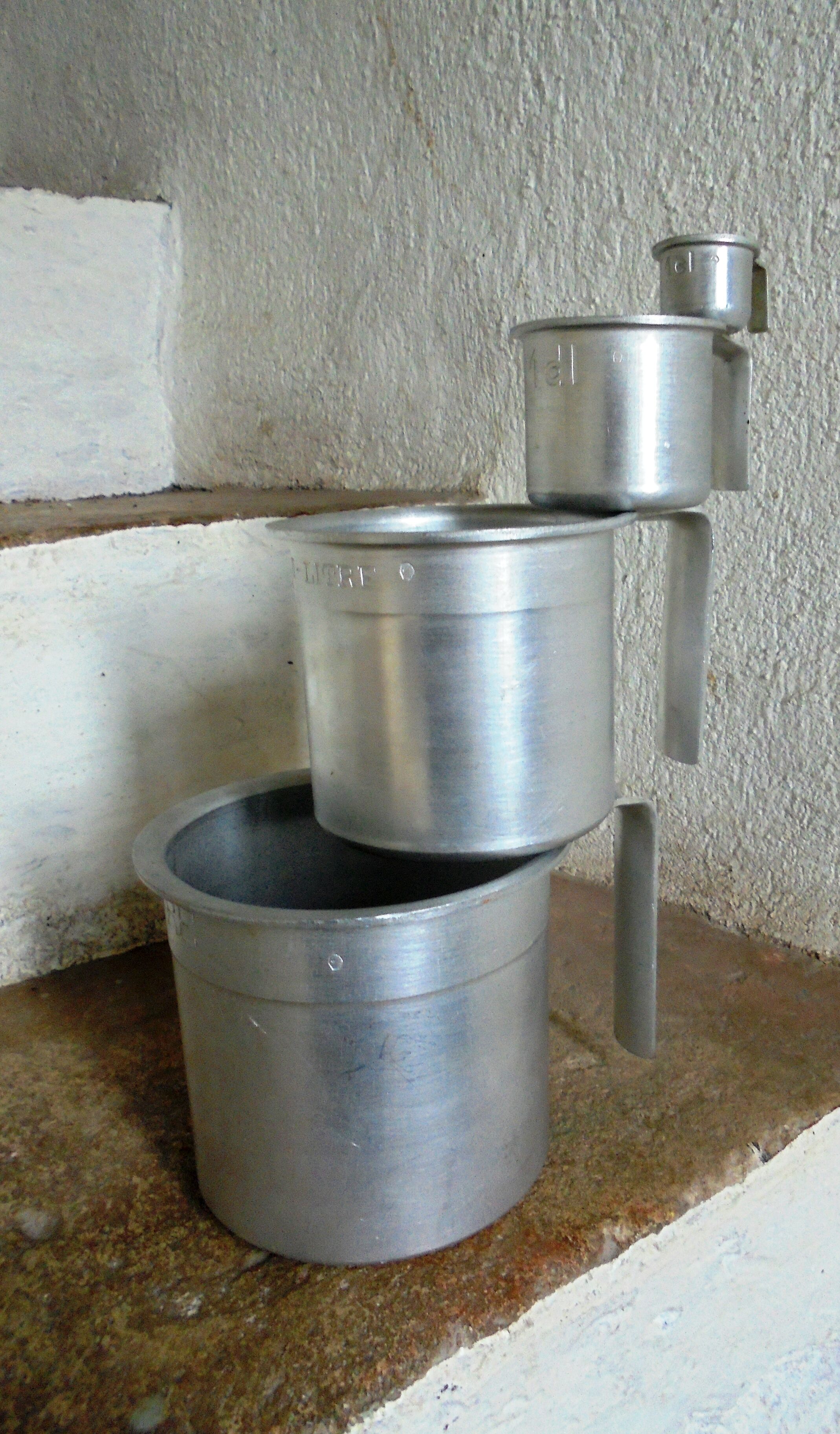 Set 4 old SEB aluminium measurements