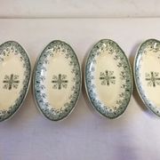 Old raviers, small dishes oval armer