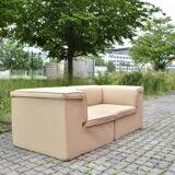 Modular Lübke Quattro Q System Leather Sofa