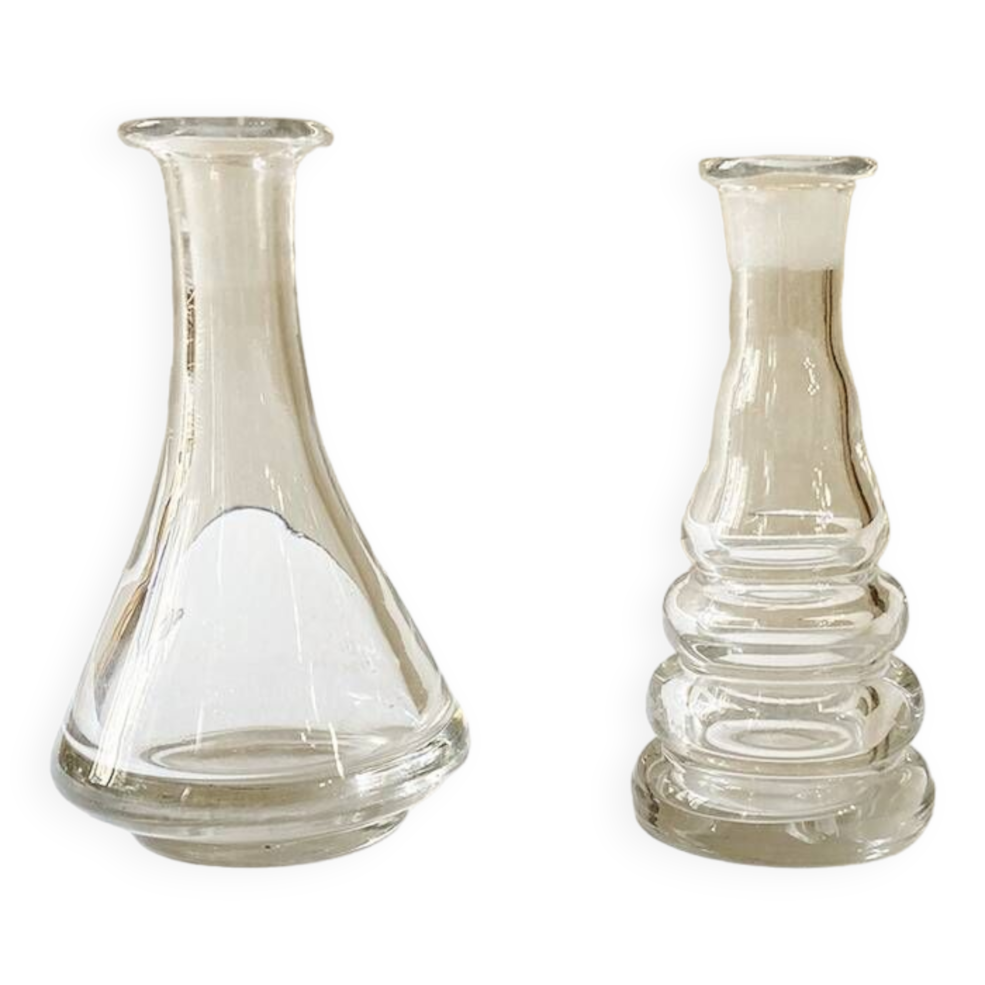 Duo of absinthe topettes