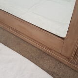 Louis XVI style patinated mirror