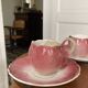 Lunéville keller and guerin pink slip cups.