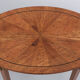 Antique oval france center table, 1870