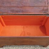 Old wooden chest 135cm long