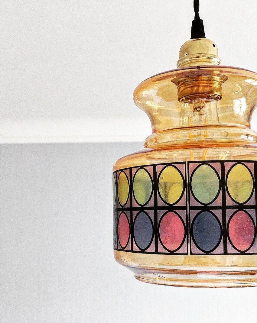 Vintage 60's pendant light