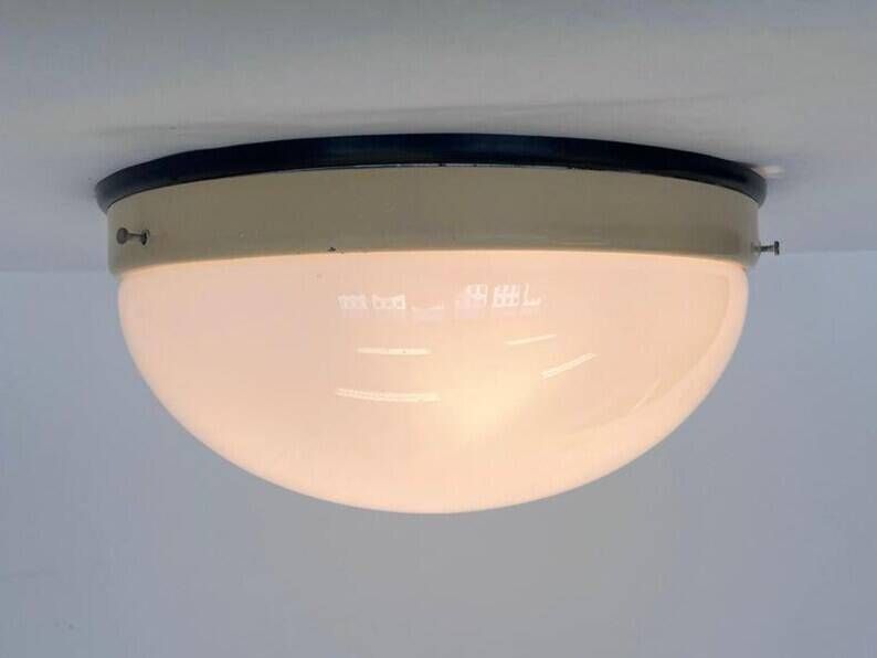 Bakelite Bauhaus ceiling light or Flush Mount, wall lamps - 1940s