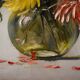 Charles Jung, Chrysanthemums in a Glass Vase (circa 1900)