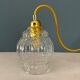 Vintage glass globe player