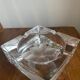 Durand crystal ashtray