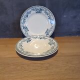 5 plates terre de fer, saint Amand & Hamage