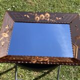 Smoked mirror with shutters