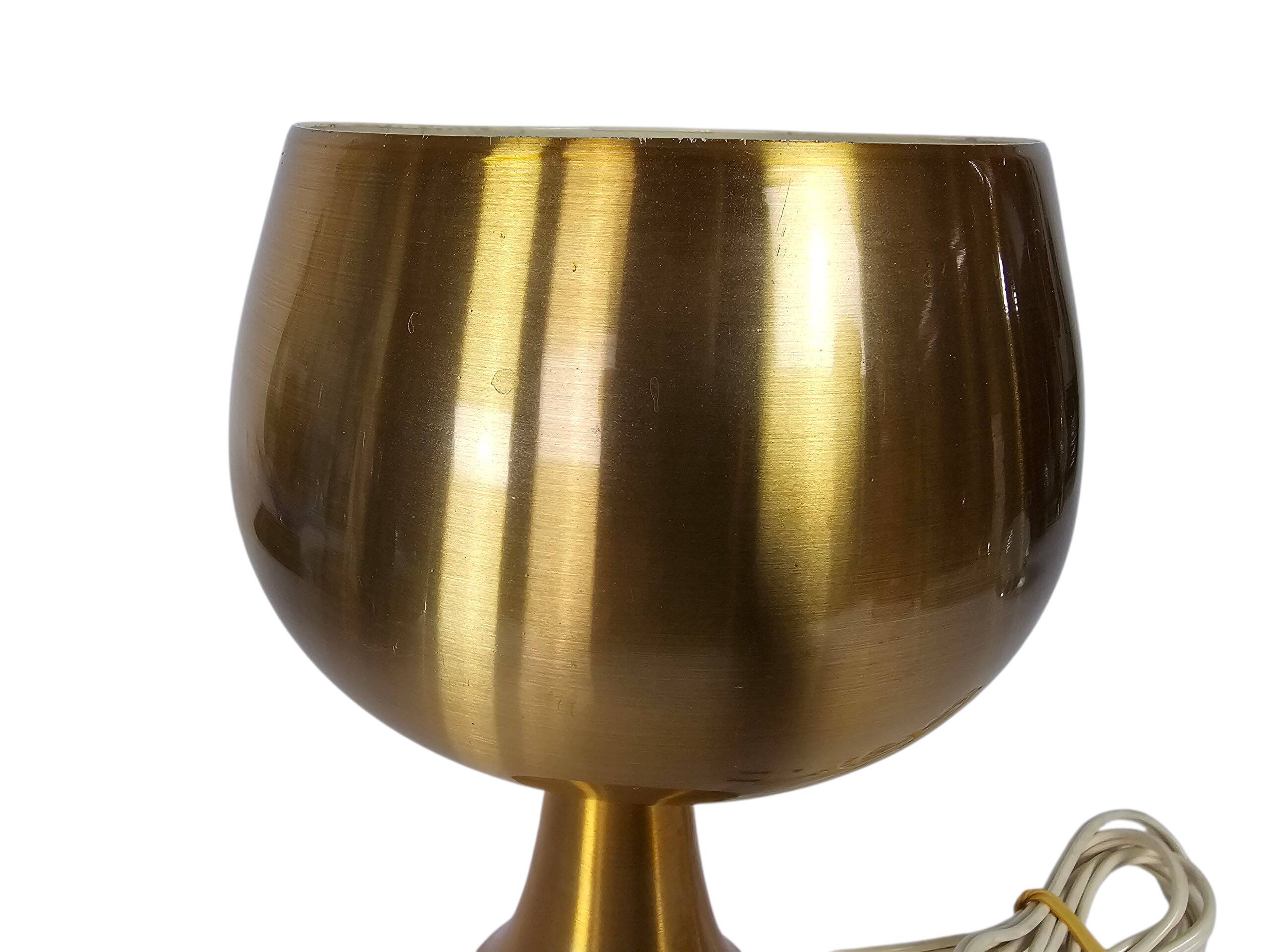 Anvia - Space Age - Diabolo - brass - table lamp - 70s