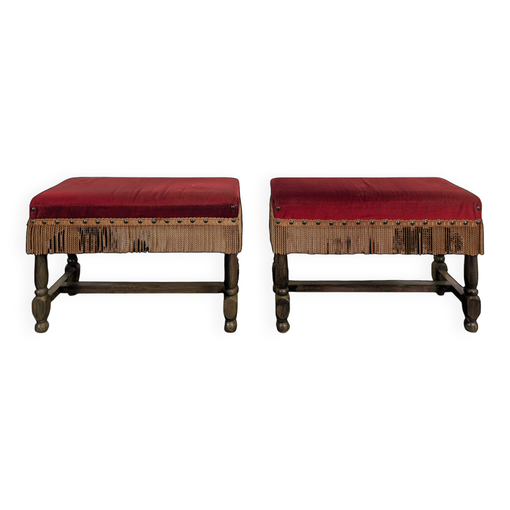 Pair of ottoman stools
