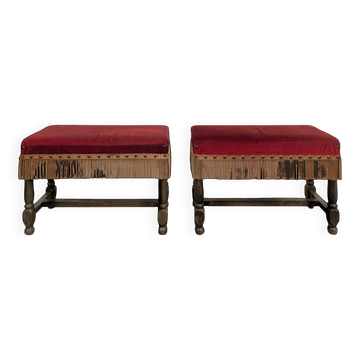 Pair of ottoman stools