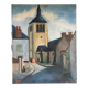 Village scene and procession