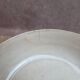 Antique ironstone soup tureen Clairefontaine with blue cyclamen decoration.