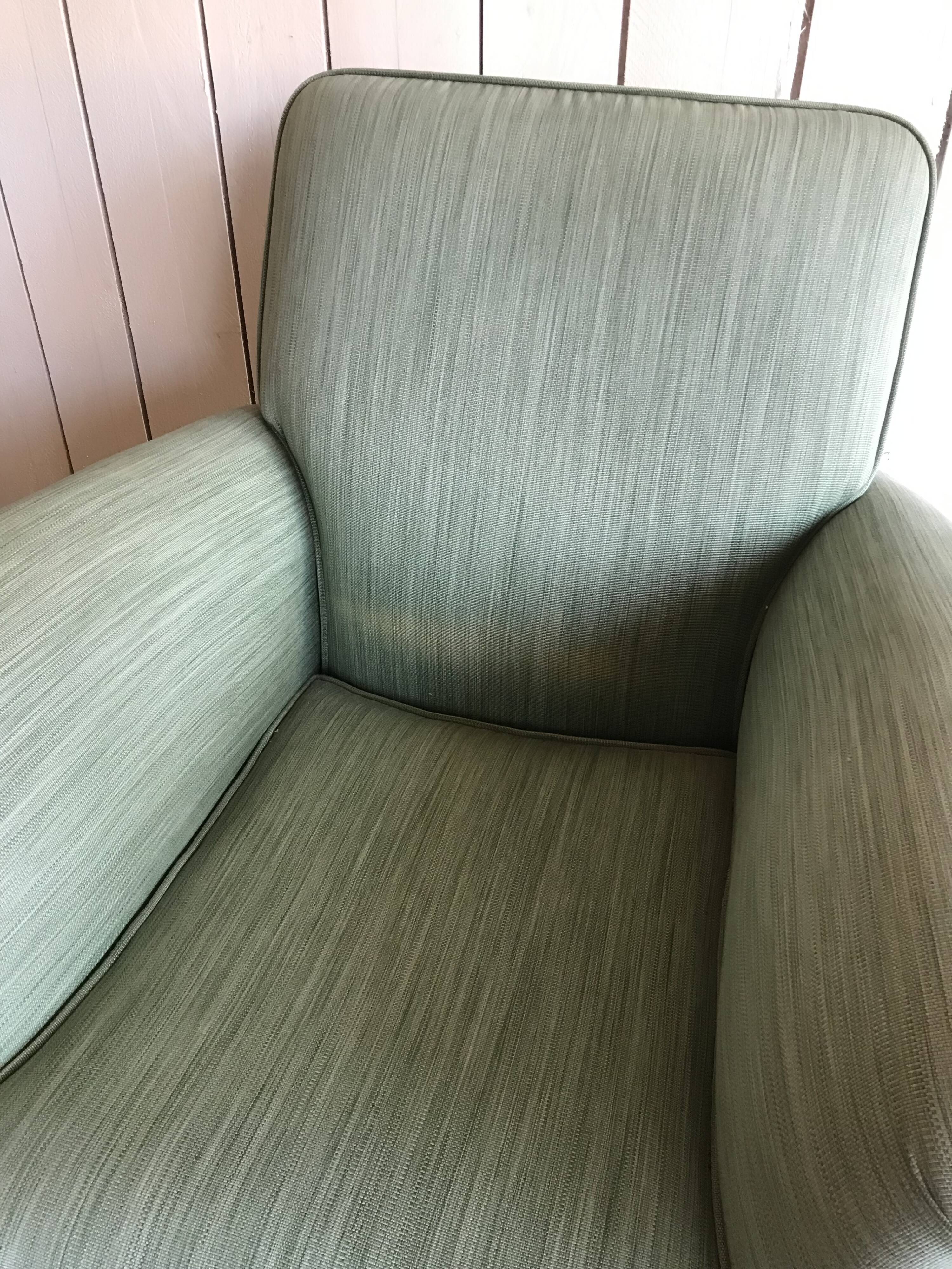 Fabric club armchair