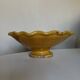 XXXL wavy bowl in glazed terracotta 1950 Provence