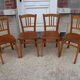 Série de chaises bistrot