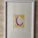 Abstract pastel painting