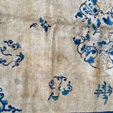 Tapis ancien chinois pékin fait main 194x260 cm