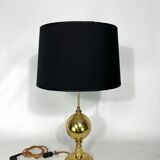 Mid-century Italian brass table lamp from 50s