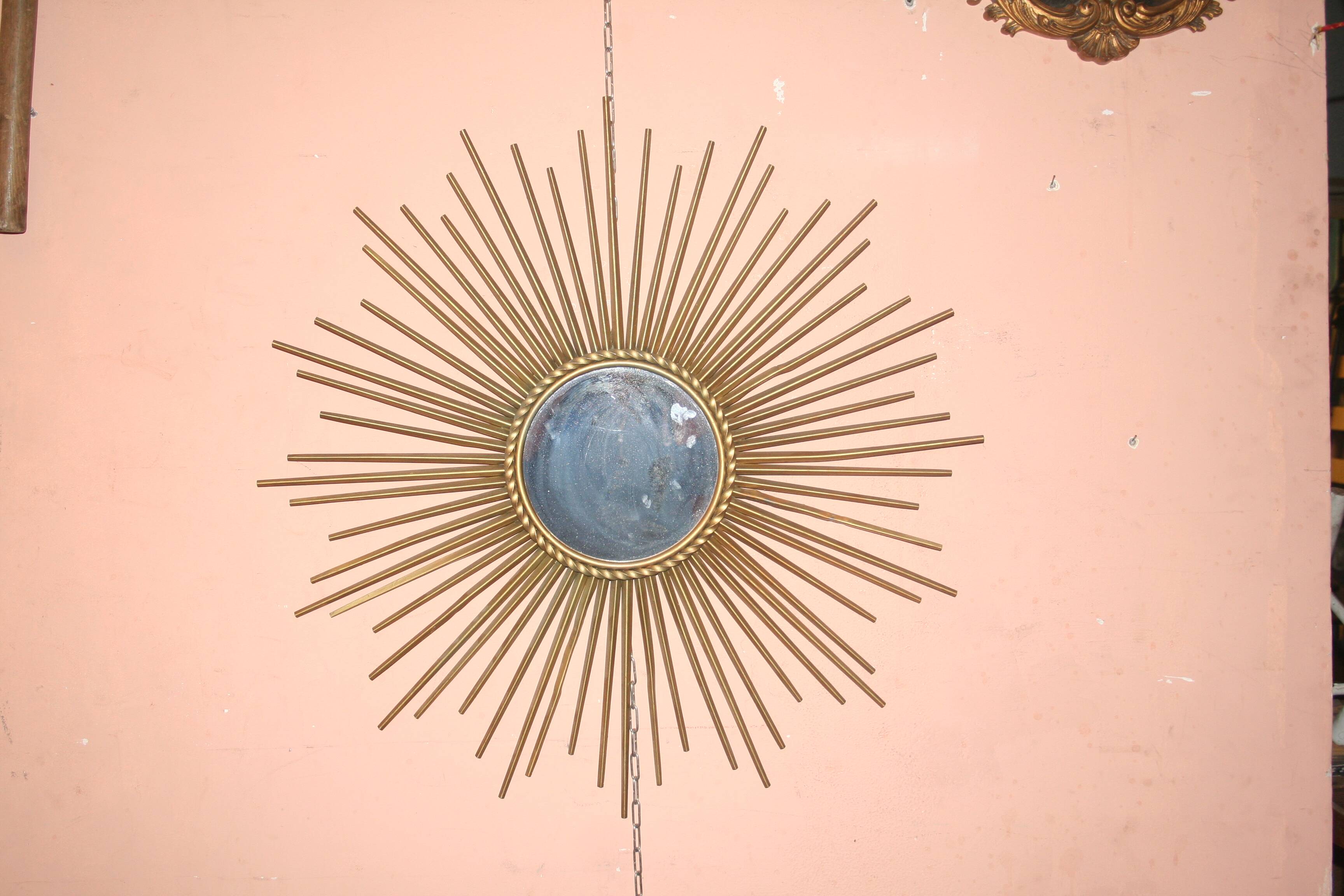 Chaty Vallauris sun mirror from the 60s