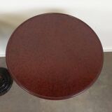 Pair of Parisian bistro pedestal tables