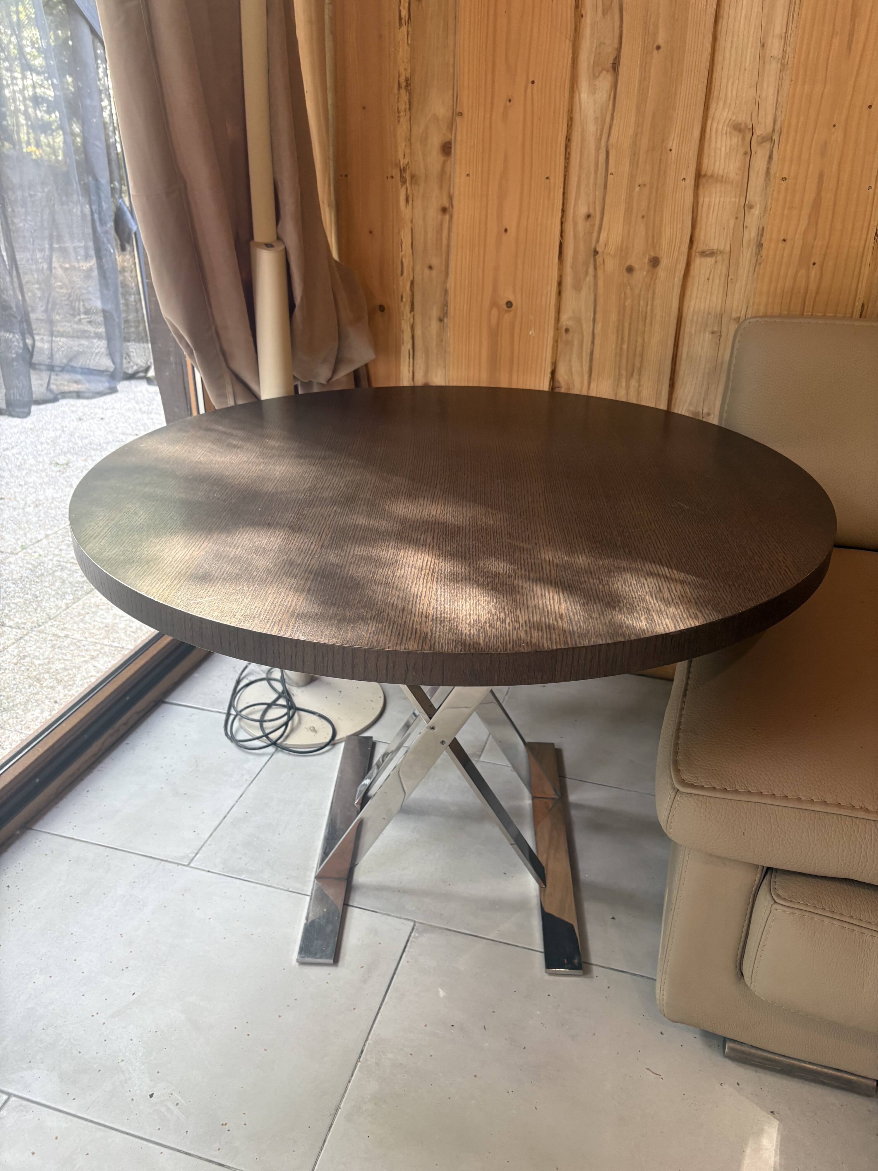 Table Simplice Pathos Par Antonio Citterio pour Maxalto