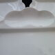 Set of 5 asparagus plates in white Limoges porcelain