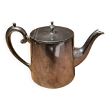 silver-plated teapot