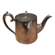 silver-plated teapot