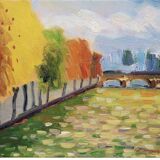 Oil on canvas Rahim Najfar (1945)