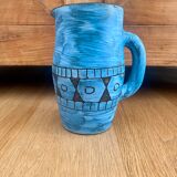 Ceramic pitcher Alain Maunier Vallauris