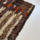 Original Abstract Scandinavian High Pile Abstract Rya Rug Carpet, Finland, 1960s