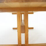 1960s Shaker Coffeetable in Solid Oak Wood, Denmark