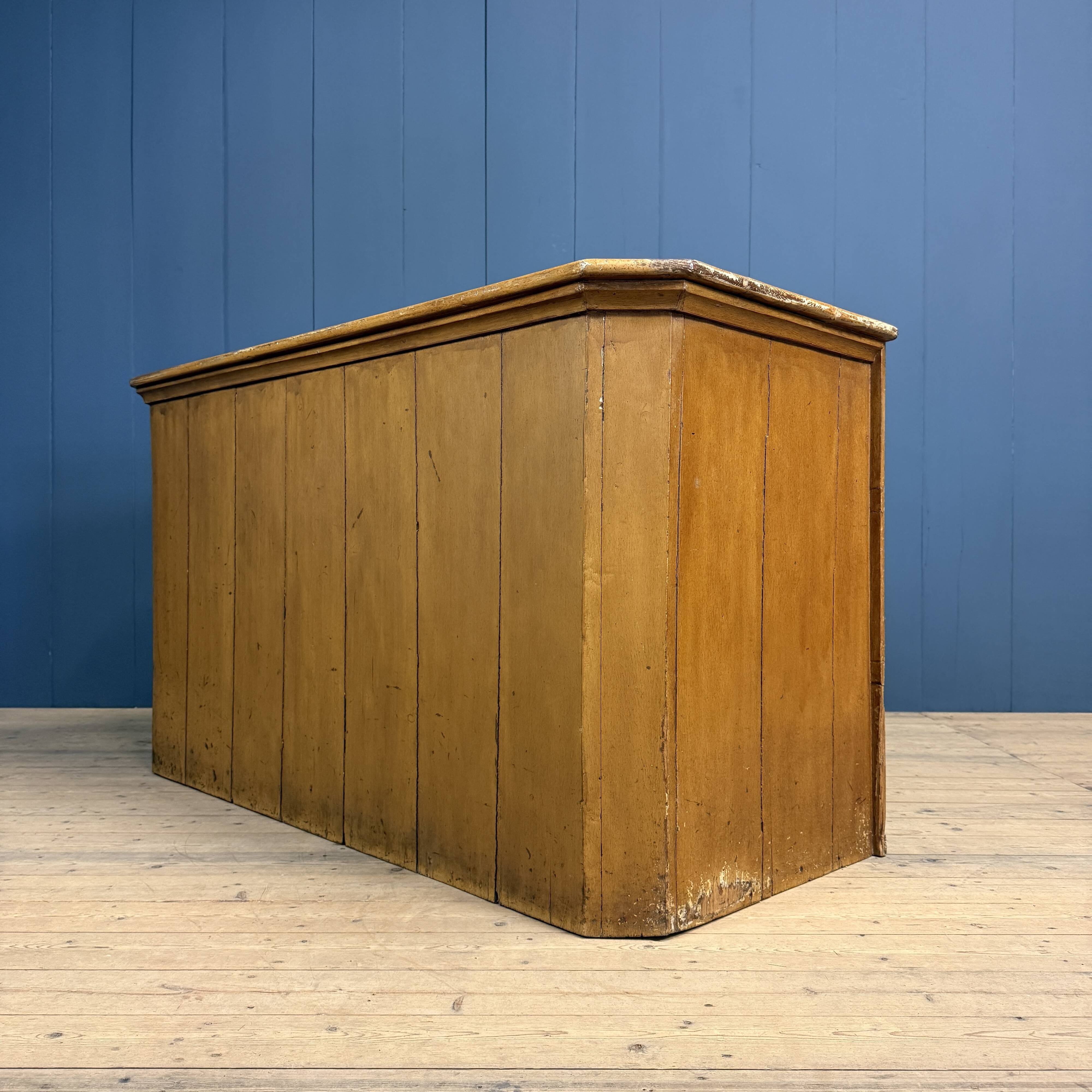 Antique painted Dutch counter