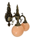Pair of antique wall sconces