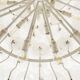 XL Tulipan Waterfall Glass Chandelier by Kalmar - Austria 1960s