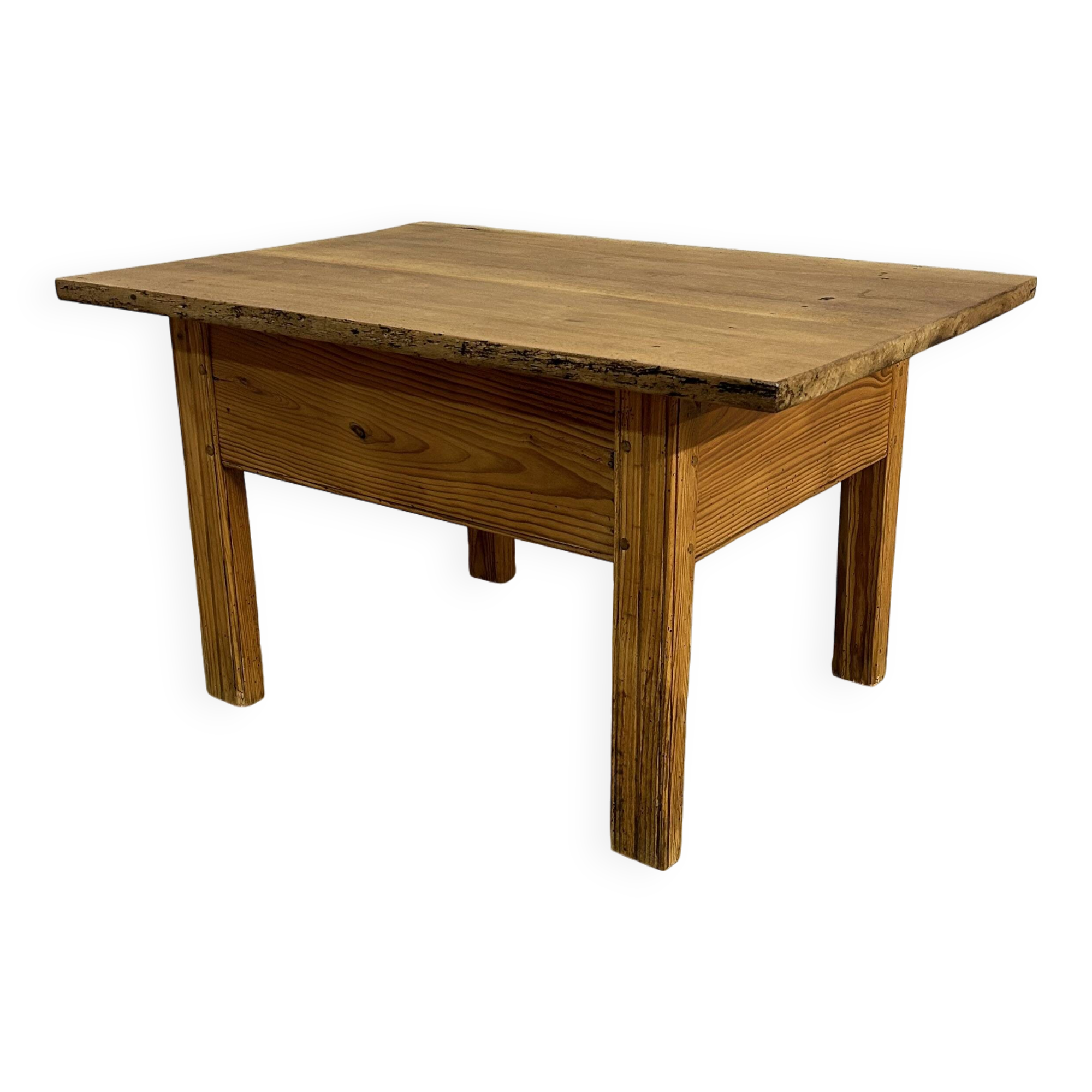 Solid pine coffee table
